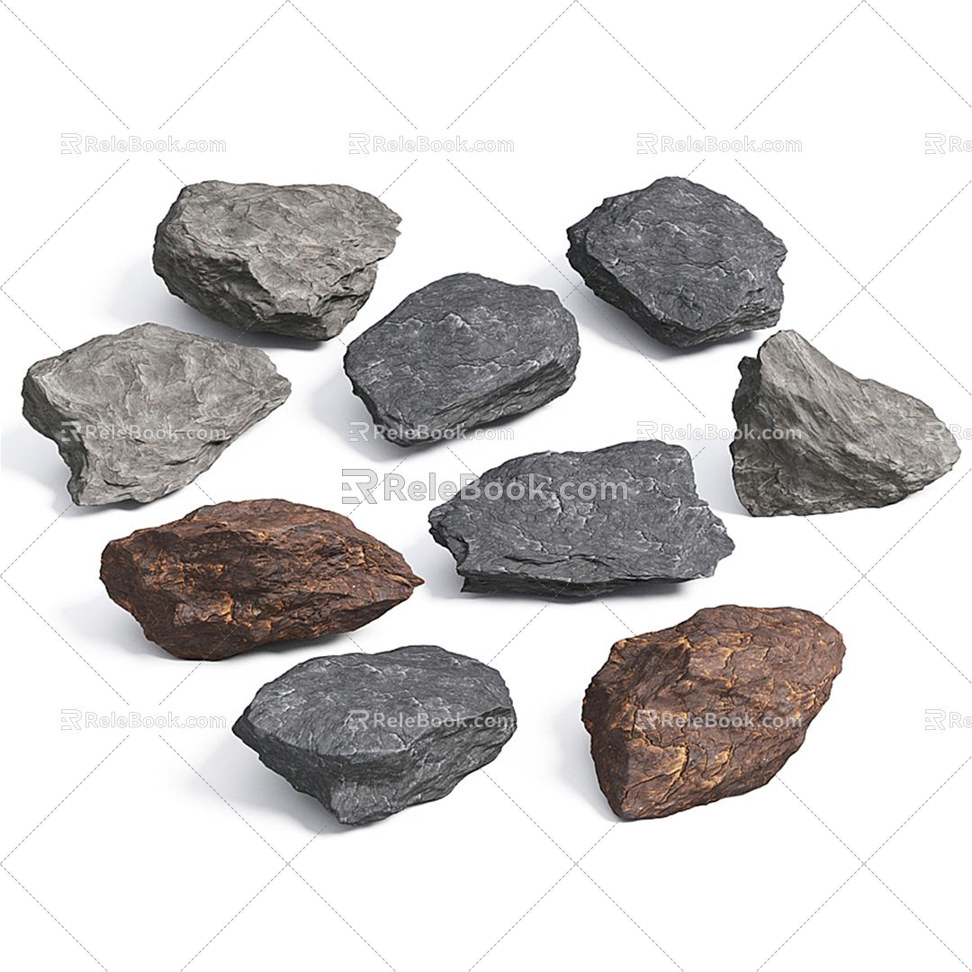 Modern Stone 3d model