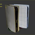 Modern game console home game console Nintendo game console vintage game console 3d model