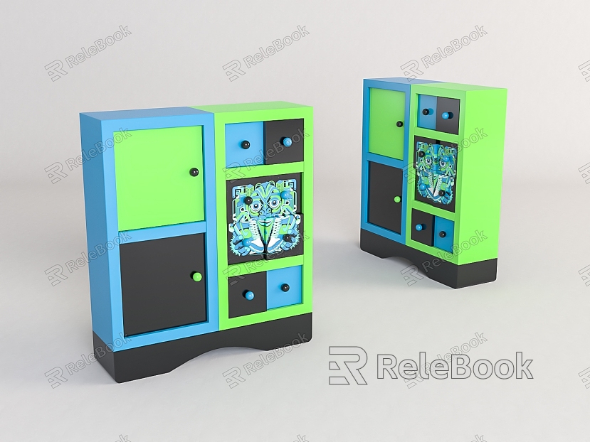 Modern Home Display Storage Cabinet model