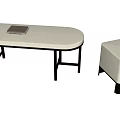 Modern Stool Bench Bed End Stool 3d model