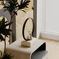 Table lamp side a few table lamp 3d model