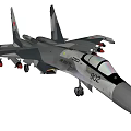 Russian Multirole Fighter Jet With Red Star Insignia And Technical Blueprints