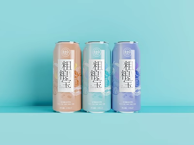 Cans Beverage 3d model