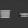Practical Aluminum Household Storage Containers Rectangular And Round For Kitchen Use