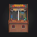 CRAGOSA Classic Arcade Machine With Double Screens And Wooden Cabinet Design