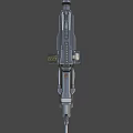 Future submachine gun 3d model