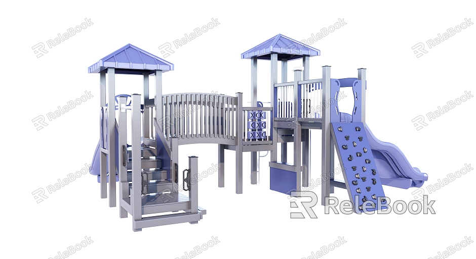 Modern slide kindergarten equipment children's slide equipment model