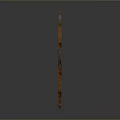 Traditional Wooden Bow As Ancient Weapon With Intricate Design And Craftsmanship Details