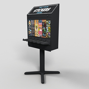 Modern Game Machine 3d model