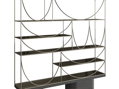 Decorative Shelf Bookshelf Storage Rack model