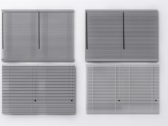Modern venetian blinds 3d model