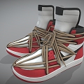 sneaker Nike sneaker Sneakers Nike Air Jordan Shoes Travel Shoes High-top Shoes 3d model