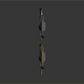 Medieval Weapons Collection With Multiple Swords And Decorative Shields Featuring Colorful Hilts