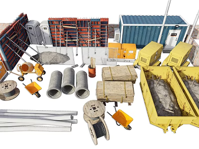 Building Materials 3d model Building Materials 3d model