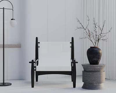 modern leisure chair 3d model