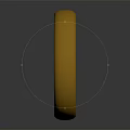 Shiny Gold Ring With Smooth Polished Surface Classic Design Fashion Accessory