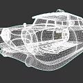 Yellow Cartoon Style Retro Car With Round Headlights And Smooth Body Design