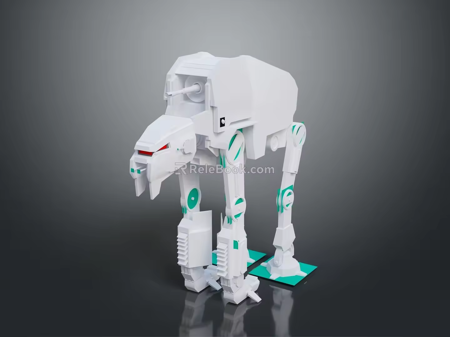 Mech Warrior Mech Soldier Machine Battlearm Mechanical Battlearm Machine Fighter Robot 3d model