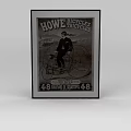 Science and Technology Exhibition Hall Featuring Vintage Howe Bicycles Tricycles Poster