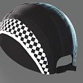 Police Baseball Cap Hat Police Fashion Baseball Cap Cap Cap 3d model