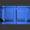 High Quality Blue Plastic Housing Hardware Tool With Metal Core Component