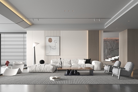 Living room 3d model