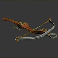 Crossbow Mechanical Crossbow Shift Bow and Arrow Shoot Far Equipment Weapons High-tech Crossbow 3d model