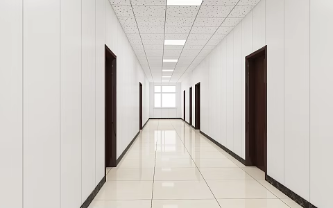 The Modern Corridor 3d model