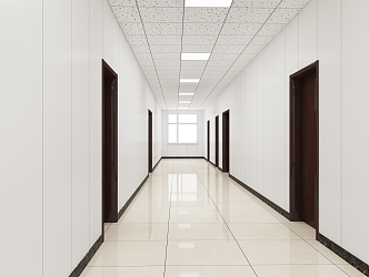 The Modern Corridor 3d model