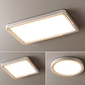 Modern cream ceiling light cream ceiling light 3d model