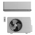 Smartmi Household Electrical Appliances Including Wall Mounted Air Conditioner And Electric Fan With Remote Control