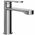 Modern Chrome Bathroom Faucet With Single Handle Sleek Design And Polished Surface