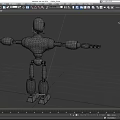 Robot AI Intelligent Robot Artificial Intelligent Robot Future Low Face Number Low Model Simple Model Game Sub-era Film and Television Level Super Realism 3d model