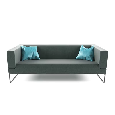 Multi-person sofa leather art sofa 3d model Multi-person sofa leather art sofa 3d model