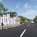 Neat Residential Community Layout With Landscaped Greenery Parking Spaces And Courtyard Areas