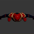 SpiderMan Game Movie Character In Red Blue Suit With Yellow Accents Full Body Stance