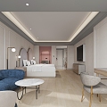 Hotel Rooms Modern Rooms 3d model