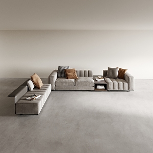 Living room sofa three-seat sofa leisure sofa multi-person sofa two-seat sofa modern sofa 3d model