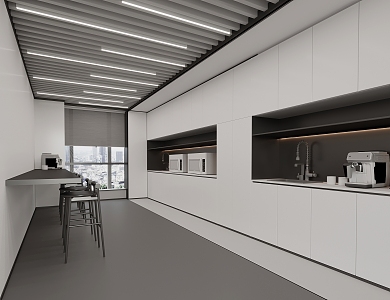 Modern pantry 3d model