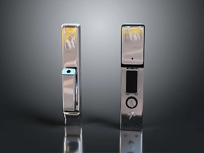 Modern Metal Hardware Tools Door Locks With Contemporary Design For Home Security 3d model