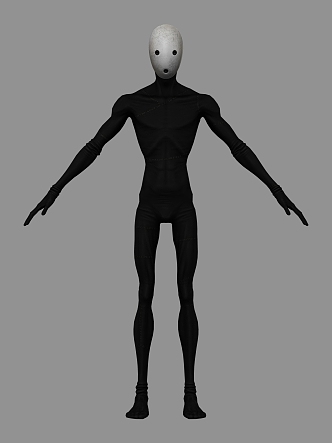 Mask Monster Mask Animation Movie Tragic Figure Monster 3d model