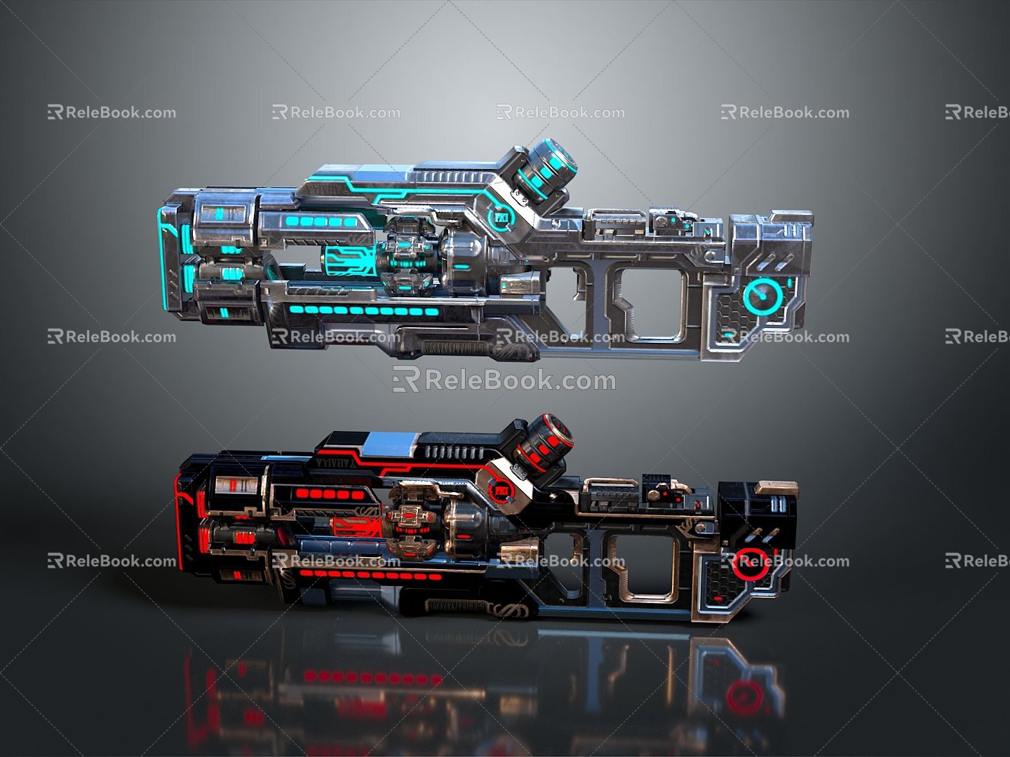 Science Fiction Firearms Next Generation Firearms Science Fiction Game Gun Game Firearms Game Gun Concept Gun Laser Gun model