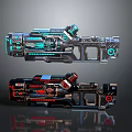 Science Fiction Firearms Next Generation Firearms Science Fiction Game Gun Game Firearms Game Gun Concept Gun Laser Gun 3d model