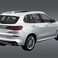 White SUV Car With Sleek Body Lines Alloy Wheels And Side View Design