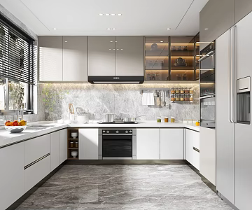 Modern Kitchen 3d model