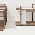 Modern Wooden Awning Design With Fabric Cover And Support Frame For Outdoor Spaces