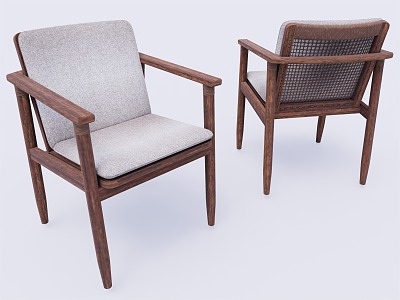 New Chinese Dining Chair Single Chair Leisure Chair model