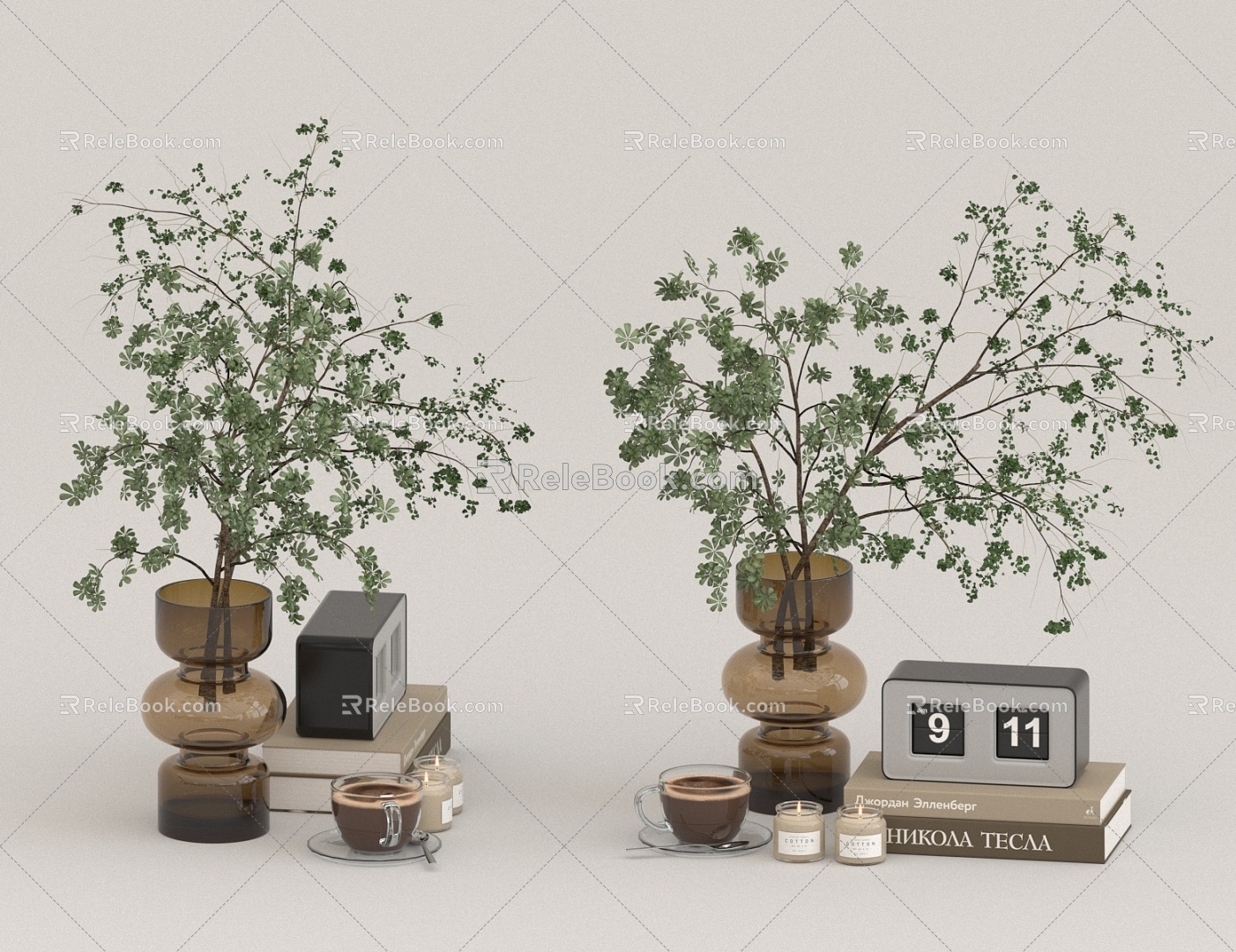 Desktop decoration 3d model