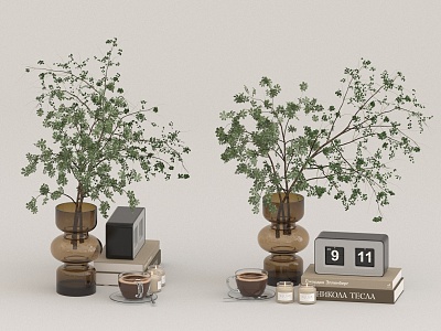 Desktop decoration 3d model