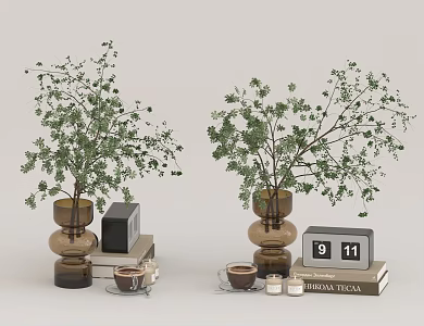 Desktop decoration 3d model